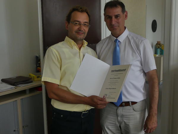 Vereidigung Thomas K�hn
