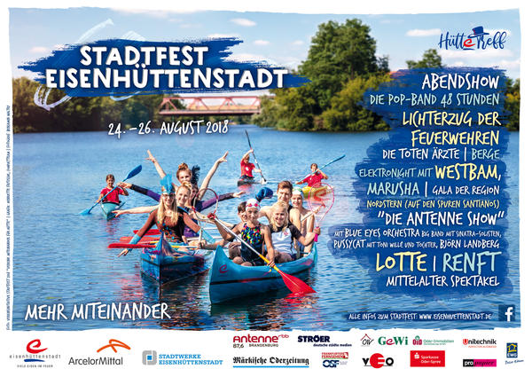 Stadtfest 2018 - Plakat