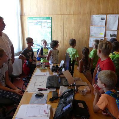 Im B�ro des B�rgermeisters.