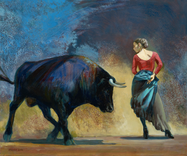 Matthias Steier: M�dchen mit Stier 30