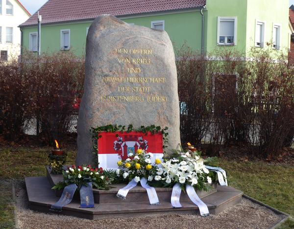 Volkstrauertag 2018 im Ortsteil F&uuml;rstenberg (Oder)