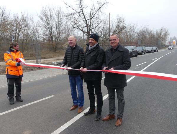 Verkehrsfreigabe Oderlandstra&szlig;e