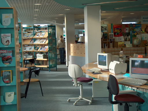 Hier steigt die erste Runde des Vorlesewettbewerbs 2019 - in der Stadtbibliothek Eisenh&uuml;ttenstadt
