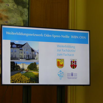  Gr�ndung des Weiterbildungsnetzwerkes Eisenh�ttenstadt-Guben f�r junge �rzte in Ausbildung