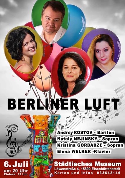 Plakat: Berliner Luft