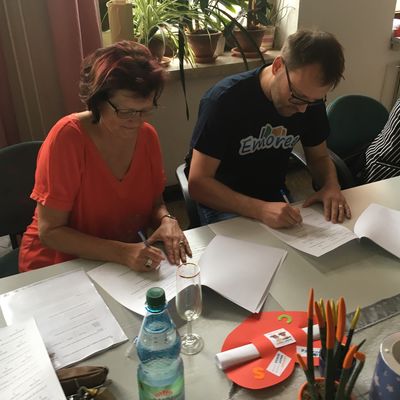 Kooperation zwischen Emoree und der Goethegrundschule