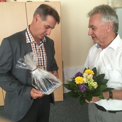 Verabschiedung Roland G�rlitz als Leiter des Albert-Schweitzer-Gymnasiums