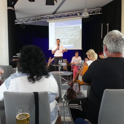 Einwohnerversammlung in Eisenh�ttenstadt 2019