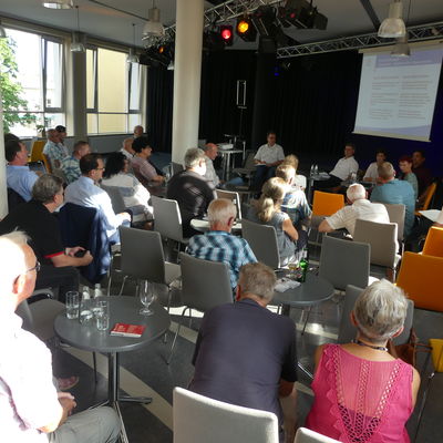 Einwohnerversammlung in Eisenh�ttenstadt 2019