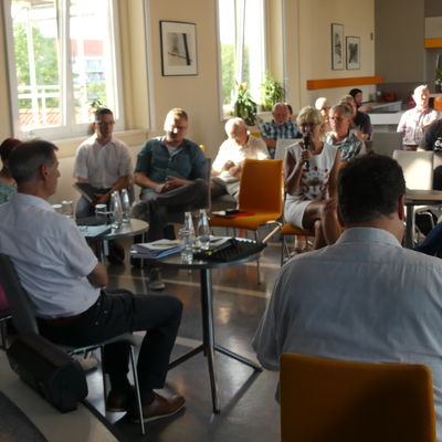Einwohnerversammlung in Eisenh�ttenstadt 2019