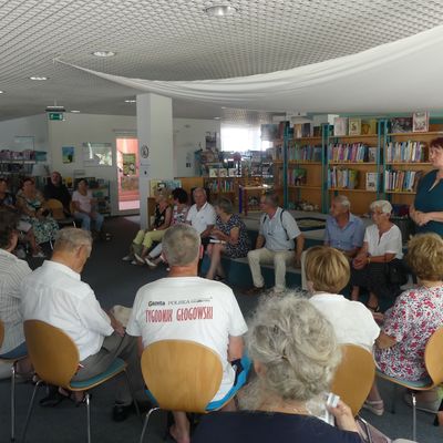 F�hrung in der Stadtbibliothek