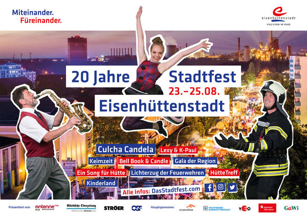 20. Stadtfest Eisenh&uuml;ttenstadt