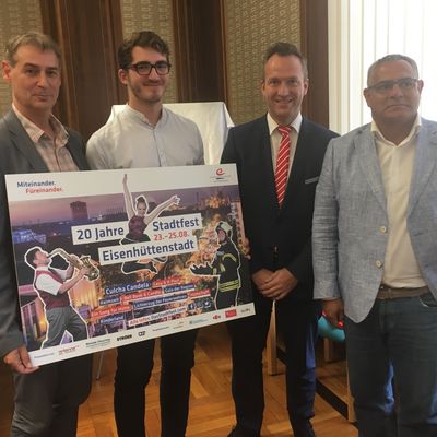 Das 20. Stadtfest hat viele Unterst�tzer.