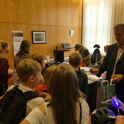 Feriendiplom 2019 im Rathaus Eisenh�ttenstadt.