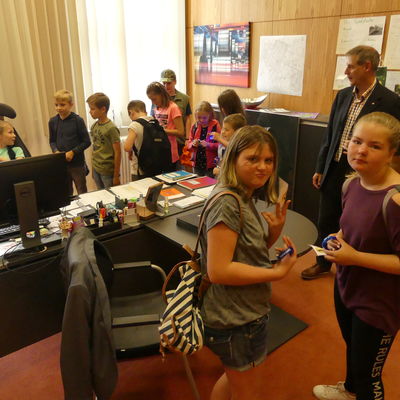 Feriendiplom 2019 im Rathaus Eisenh�ttenstadt.
