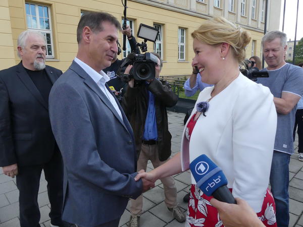 Besuch von Bundesministerin Franziska Giffey