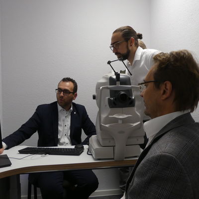 Er�ffnung des neuen Augenzentrums in Eisenh�ttenstadt