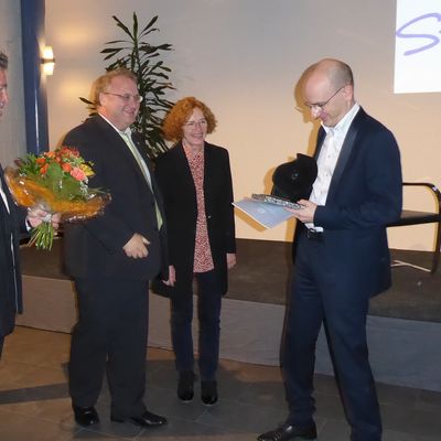 �bergabe des Literaturpreises der Stahlstiftung