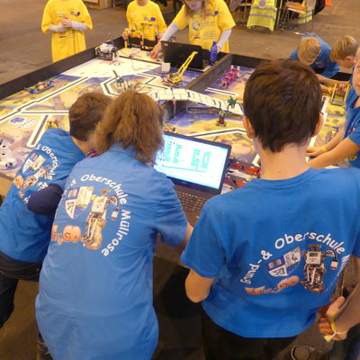 First Lego League bei der Woche der beruflichen Chancen