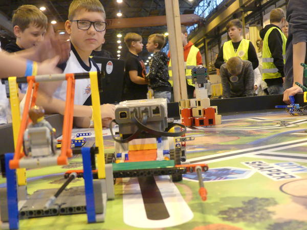First Lego League bei der Woche der beruflichen Chancen