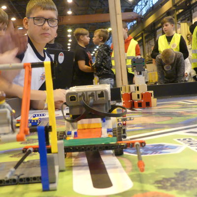 First Lego League bei der Woche der beruflichen Chancen