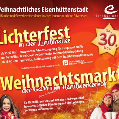 Lichterfest am 30.11.2019 in Eisenhttenstadt