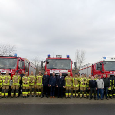 Symbolischer Spatenstich zum Neubau  der Zentralen Feuerwache Eisenh�ttenstadt