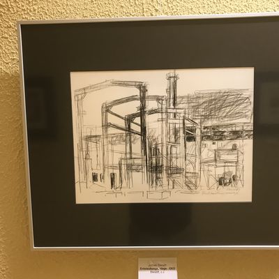 Er�ffnung der Flurgalerie des Standesamtes im Rathaus Eisenh�ttenstadt.