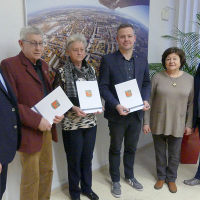 Nachtr�gliche Auszeichnung von drei Ehrenamtlichen des Jahres 2019 