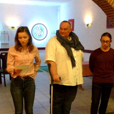 Dank der franz�sischen Sch�ler f�r die erlebnisreichen Tage in Eisenh�ttenstadt