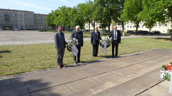 Kranzniederlegung am 8. Mai 2020 - 75 Jahre Kriegsende