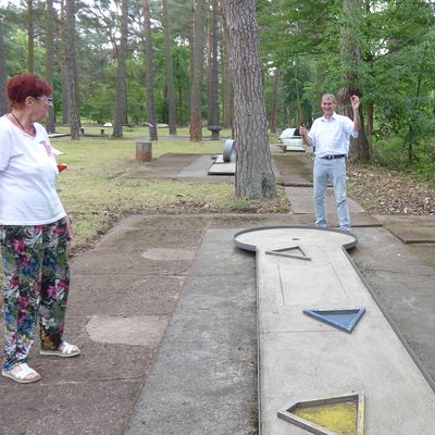 Minigolf am 13. Juni 2020 er�ffnet