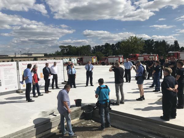 Grundsteinlegung Neue Zentrale Feuerwache