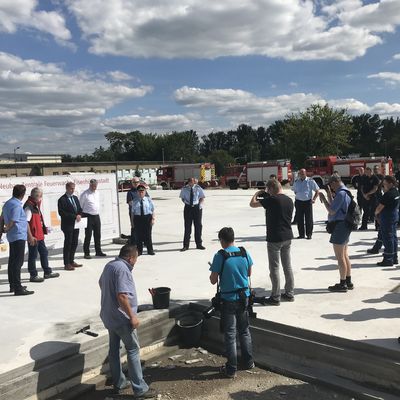 Grundsteinlegung Neue Zentrale Feuerwache