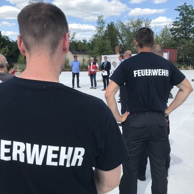 Grundsteinlegung Neue Zentrale Feuerwache