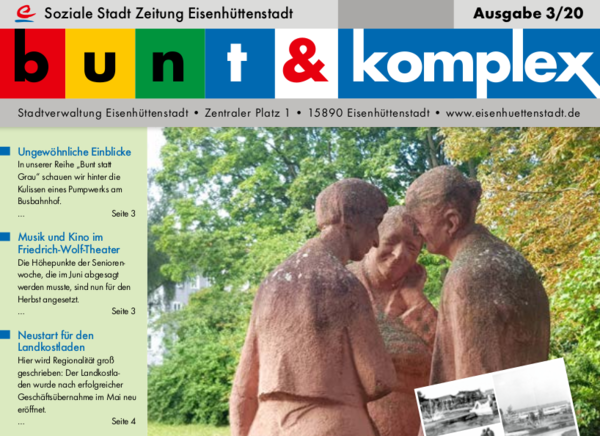 bunt & komplex Ausgabe Nr. 3 f&uuml;r 2020