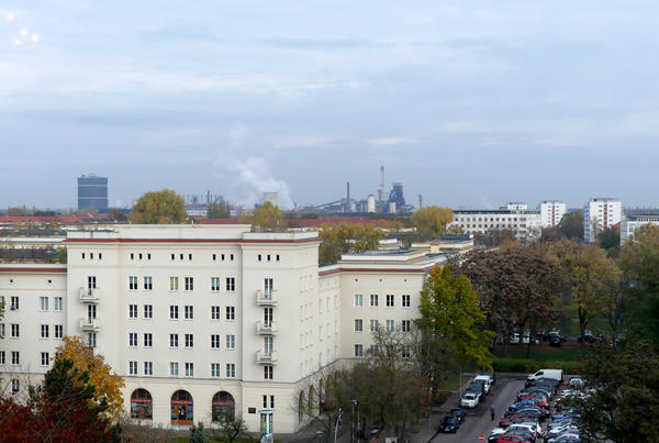 Die Stadt und das Werk - im Mittelpunkt einer rbb-Reportage.