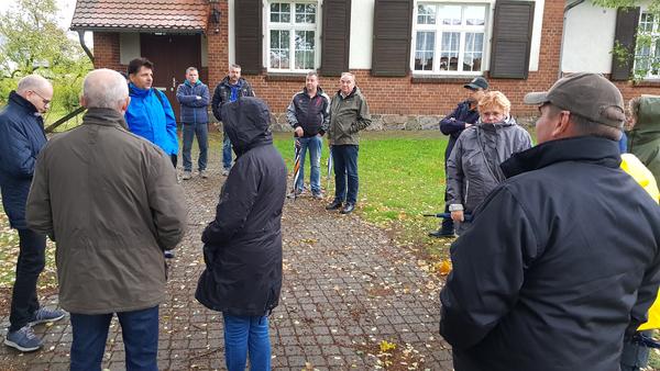 Treffpunkt Diehlo zur Ortsbegehung