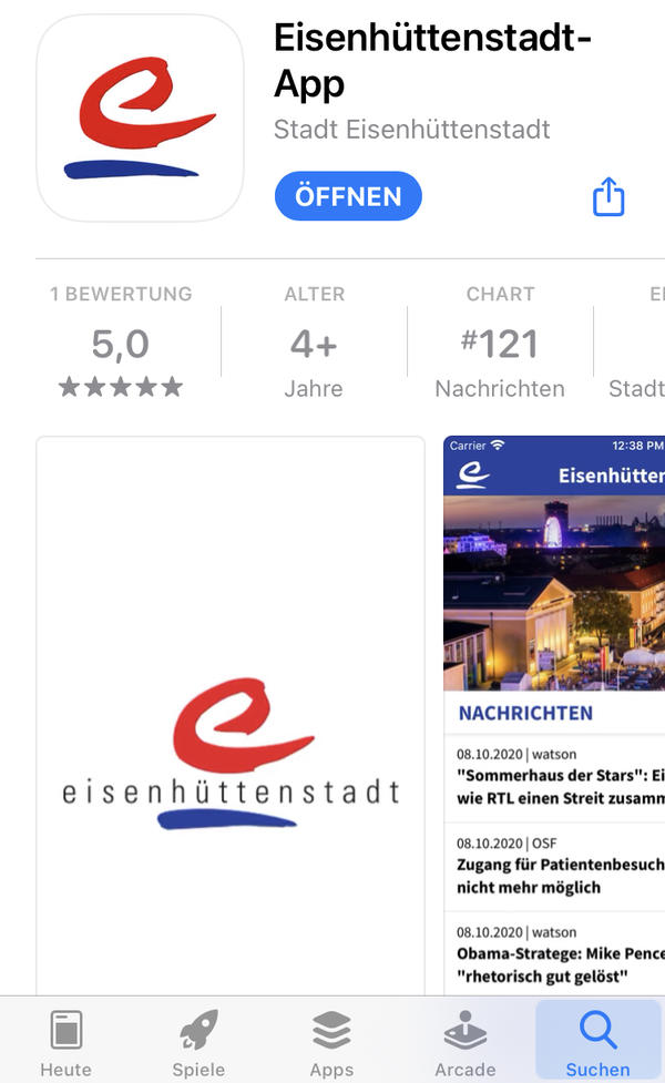Neu in den App-Stores: Die Eisenhüttenstadt-App