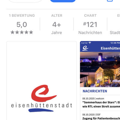 Neu in den App-Stores: Die Eisenhüttenstadt-App
