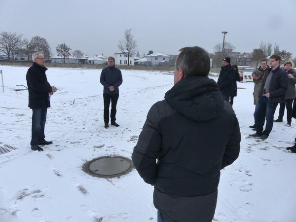 Erste Stra&szlig;e im zweiten Bauabschnitt  des Wohngebietes Fischerstra&szlig;e &uuml;bergeben