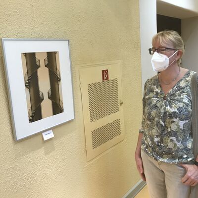 Er�ffnung Flurgalerie im Rathaus Eisenh�ttenstadt