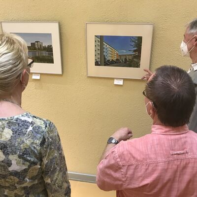 Er�ffnung Flurgalerie im Rathaus Eisenh�ttenstadt