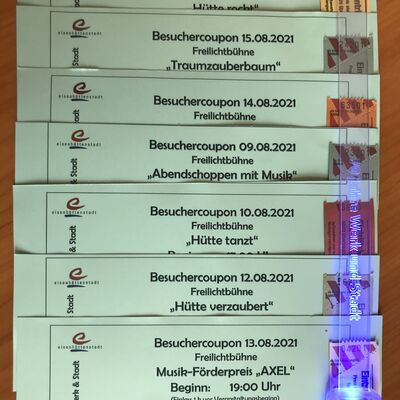 Besuchercoupons Jubil�umswoche