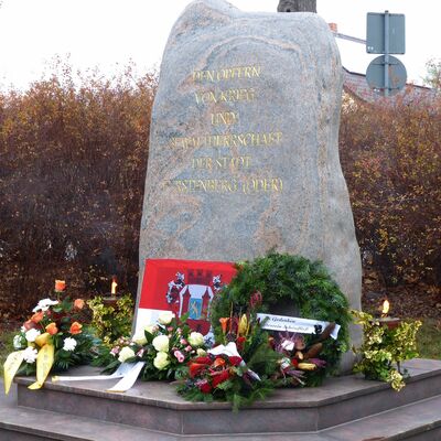 Volkstrauertag 14.11.2021 in F�rstenberg (Oder)