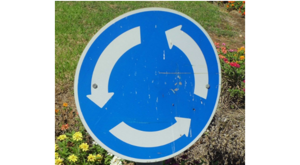 Kreisverkehr (Symbolbild)