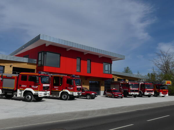 Neue Feuerwache Eisenh&uuml;ttenstadt