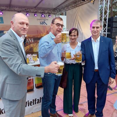 Fassbieranstich am Freitag im H&uuml;ttetreff