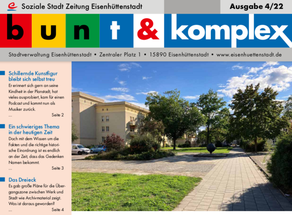 bunt&komplex 4/22 Titel