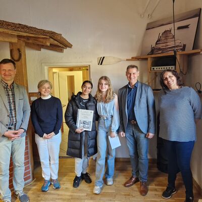 Zertifikate Sch�leraustausch mit Drancy